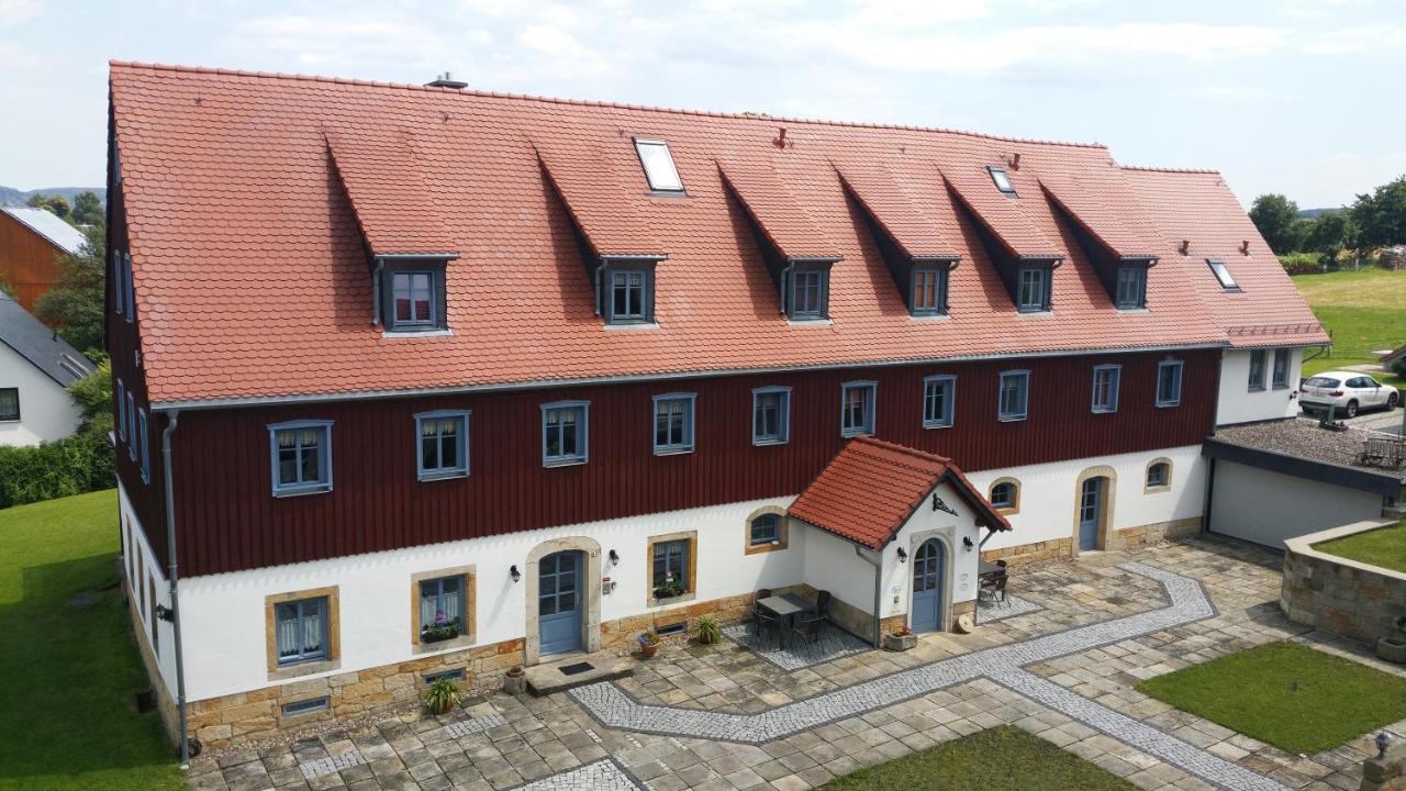 Pension Bauernhaus Vetter Kurort Gohrisch Esterno foto
