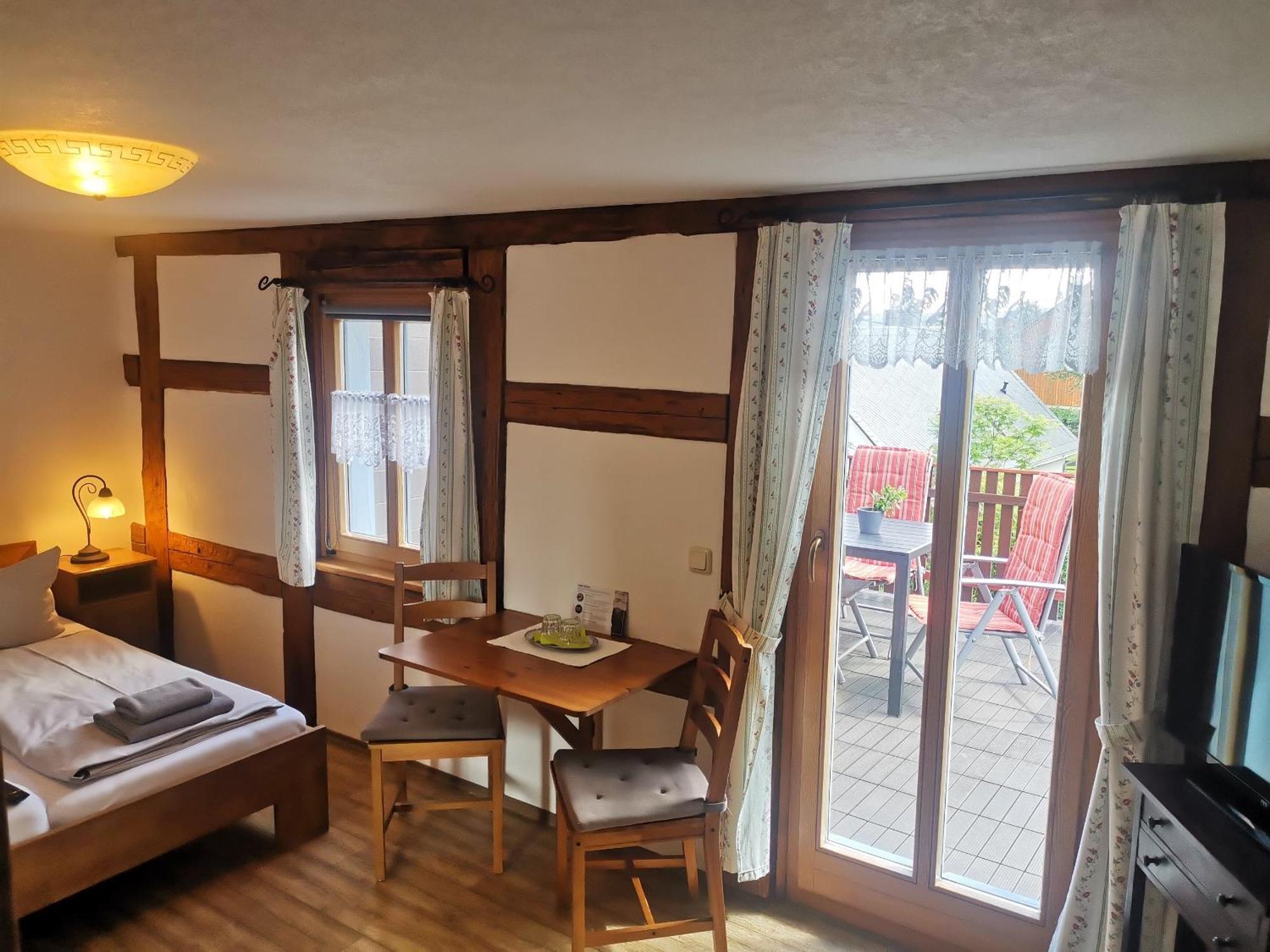 Pension Bauernhaus Vetter Kurort Gohrisch Esterno foto