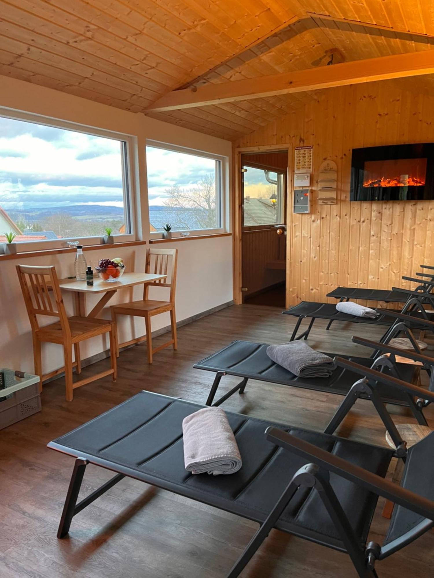 Pension Bauernhaus Vetter Kurort Gohrisch Esterno foto